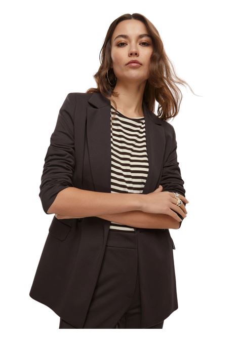 Giacca doppiopetto in jersey stretch - TESTA DI MORO Emme Marella | GEMMA004